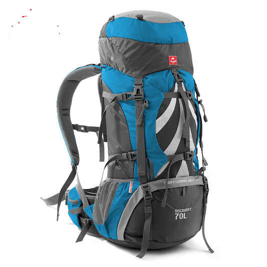 70L Profi-Trekkingrucksack in verschiedenen Farben.