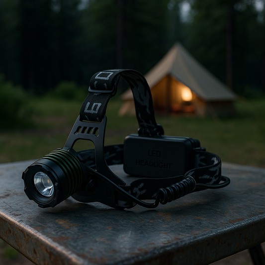 LED Stirnlampe TM Electron Black 10 W