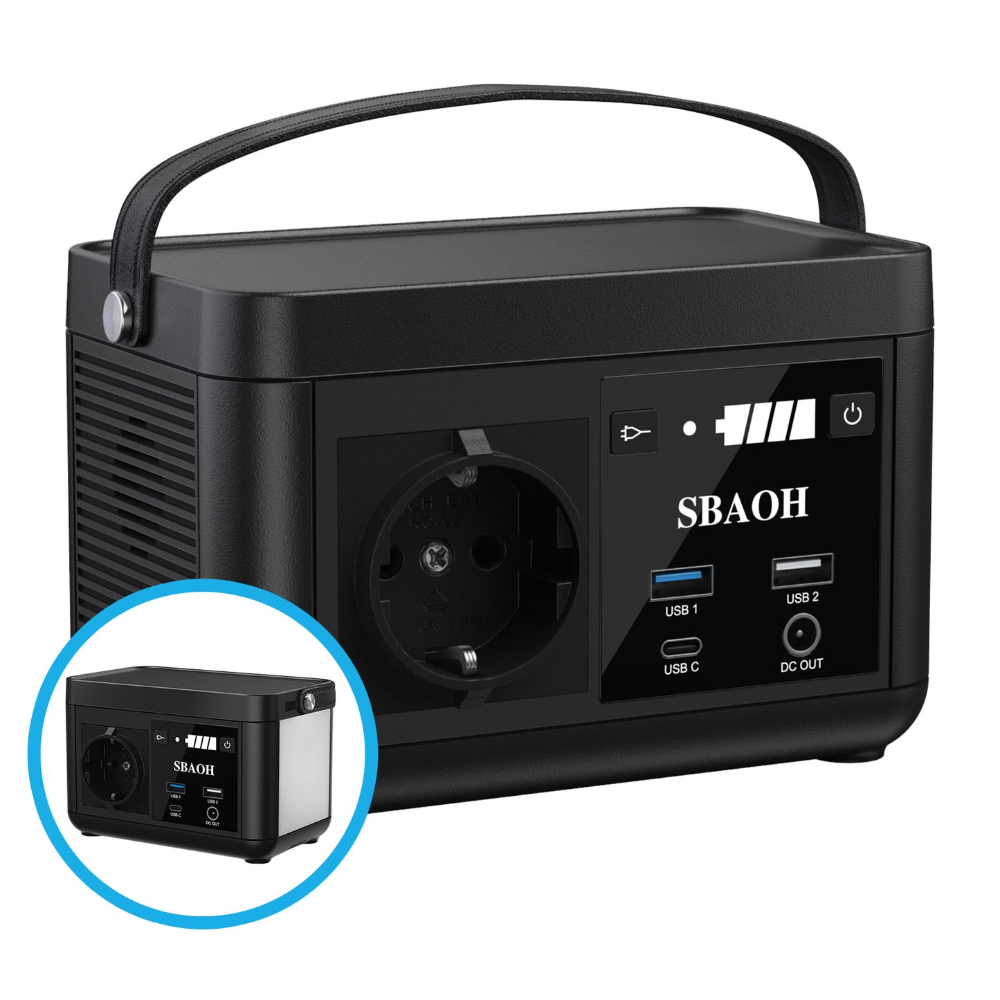 SBAOH P86 – Tragbare Power Station (88,8 Wh)