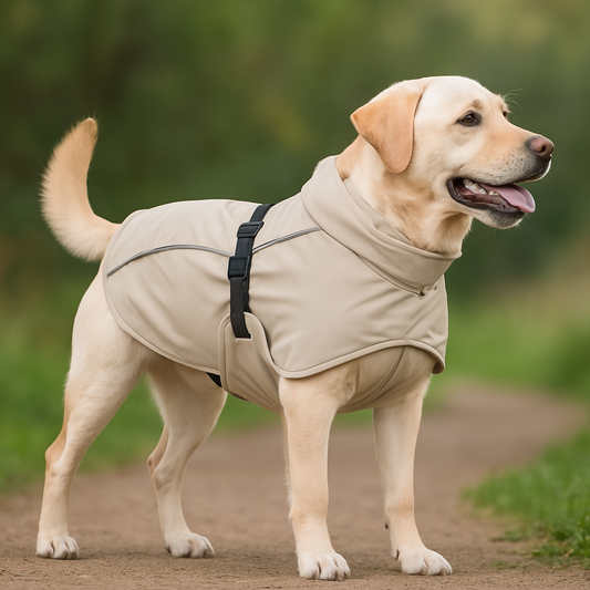 Trixie Hunderegenmantel in Sand -  L