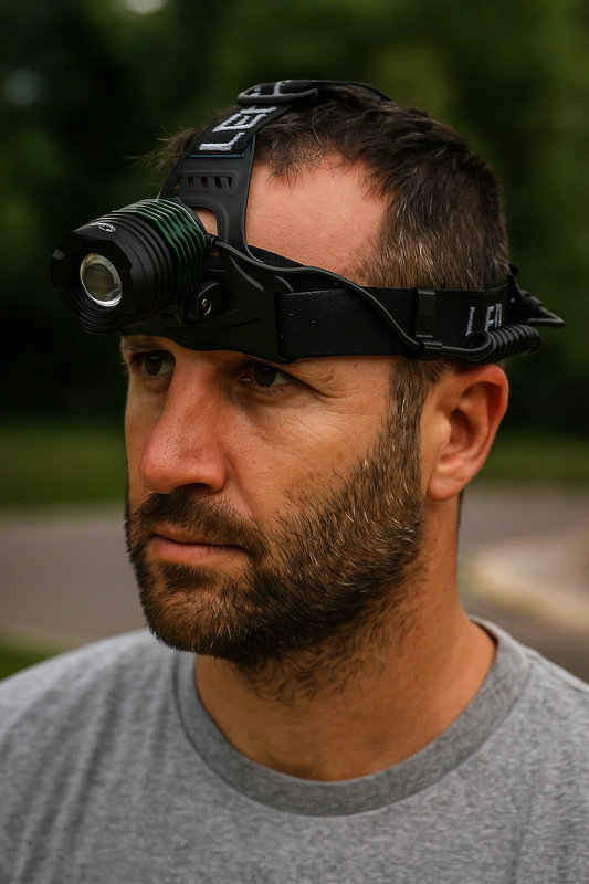 LED Stirnlampe TM Electron Black 10 W